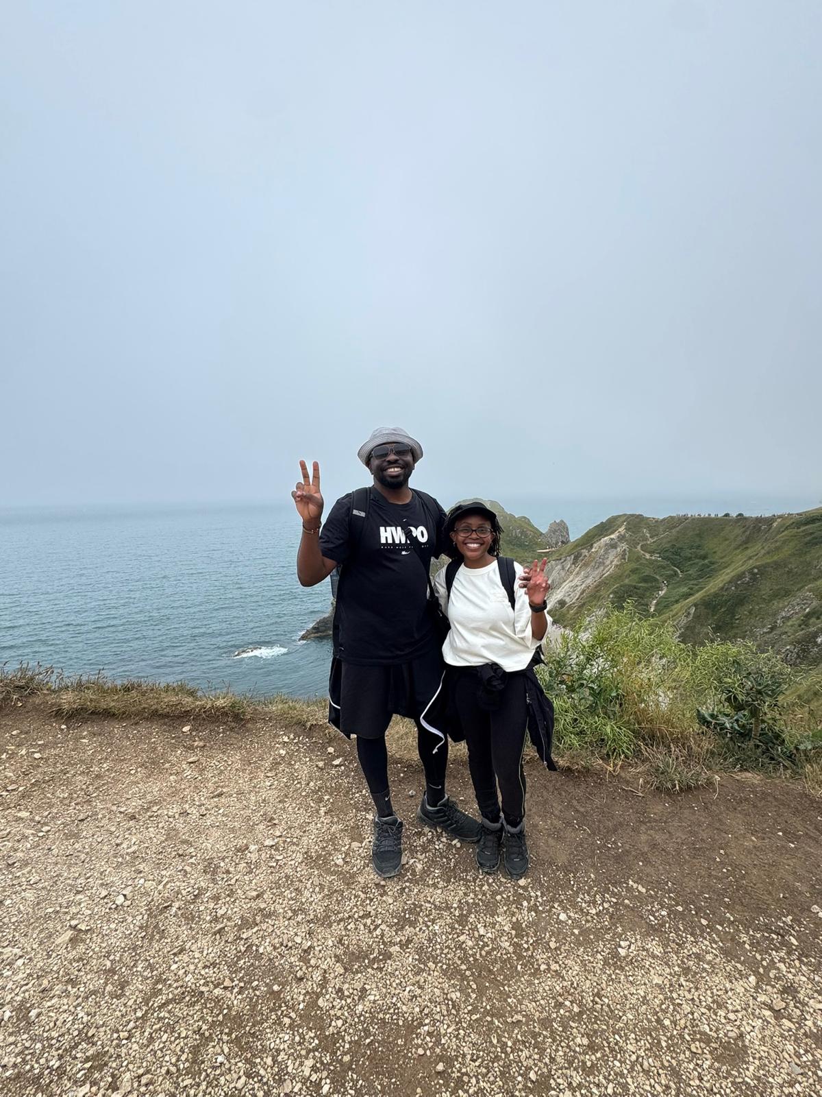 A moment from Leo and Njoki’s journey together