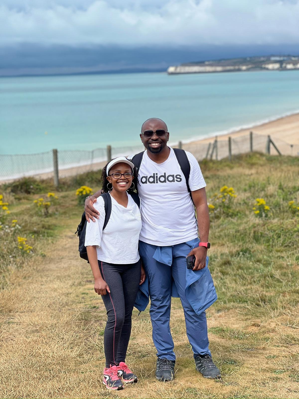 A moment from Leo and Njoki’s journey together