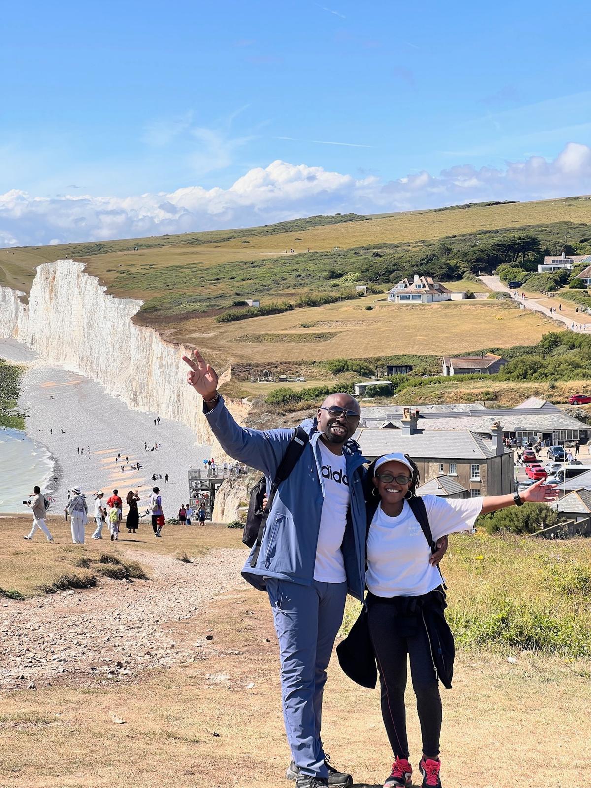 A moment from Leo and Njoki’s journey together