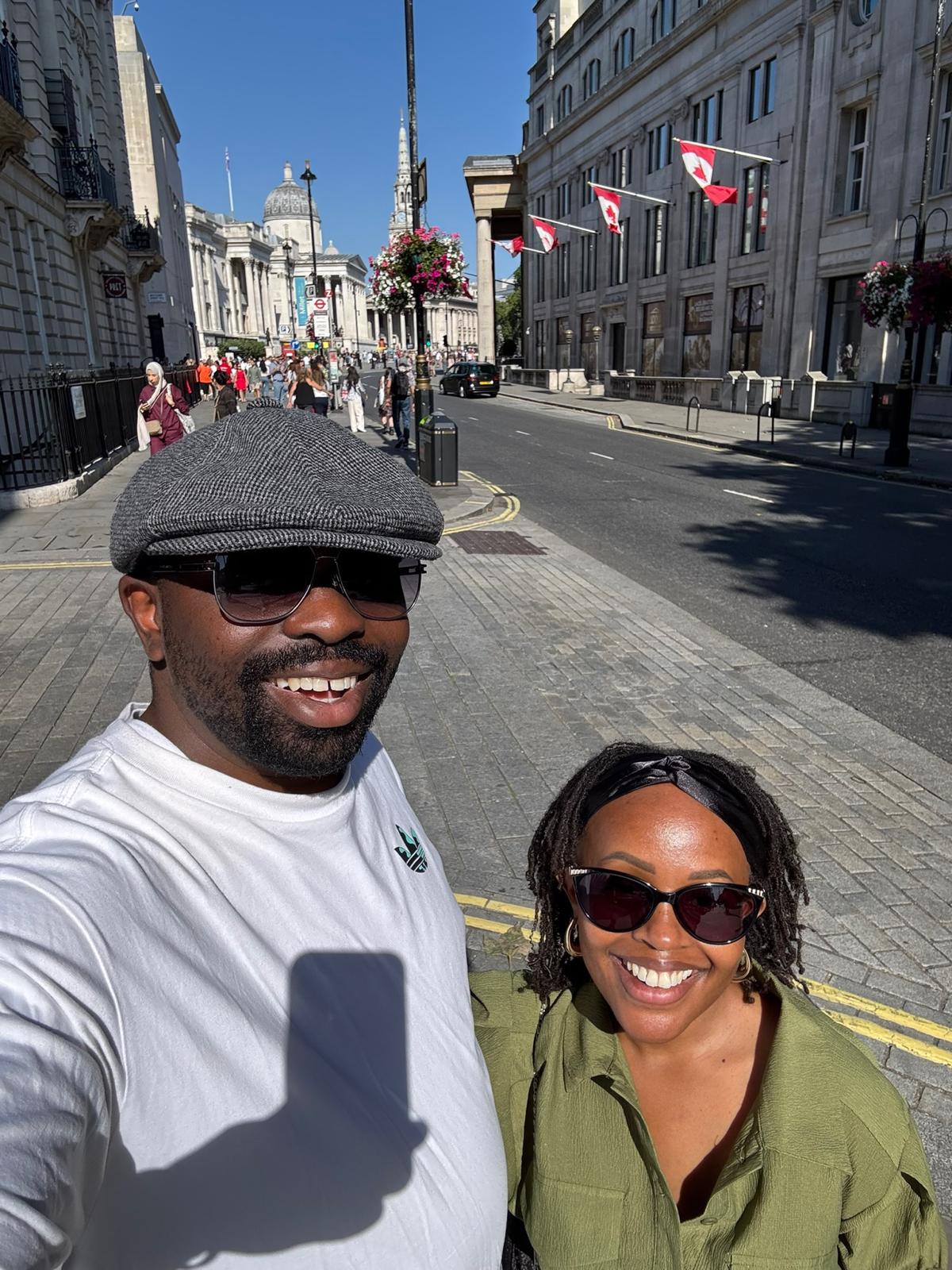 A moment from Leo and Njoki’s journey together