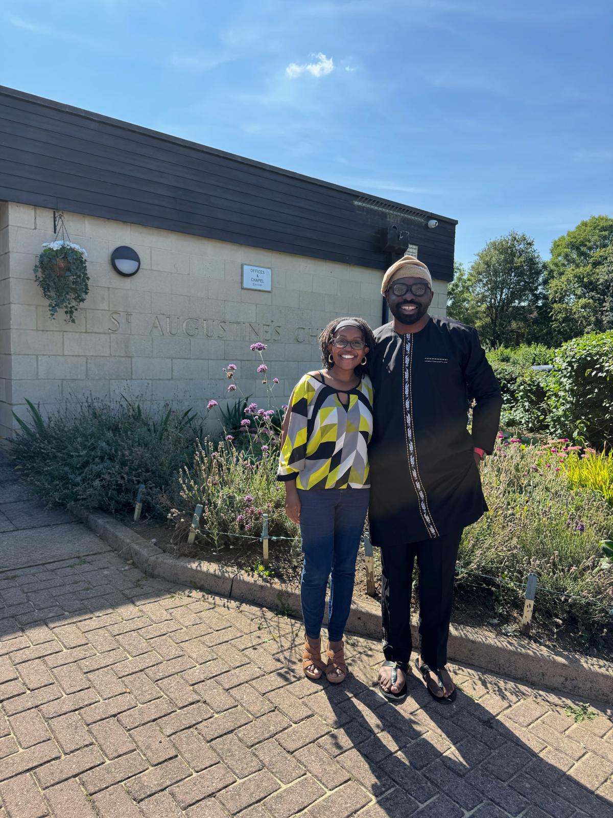 A moment from Leo and Njoki’s journey together