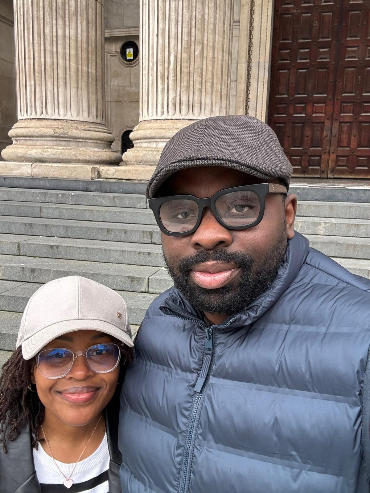 A moment from Leo and Njoki’s journey together