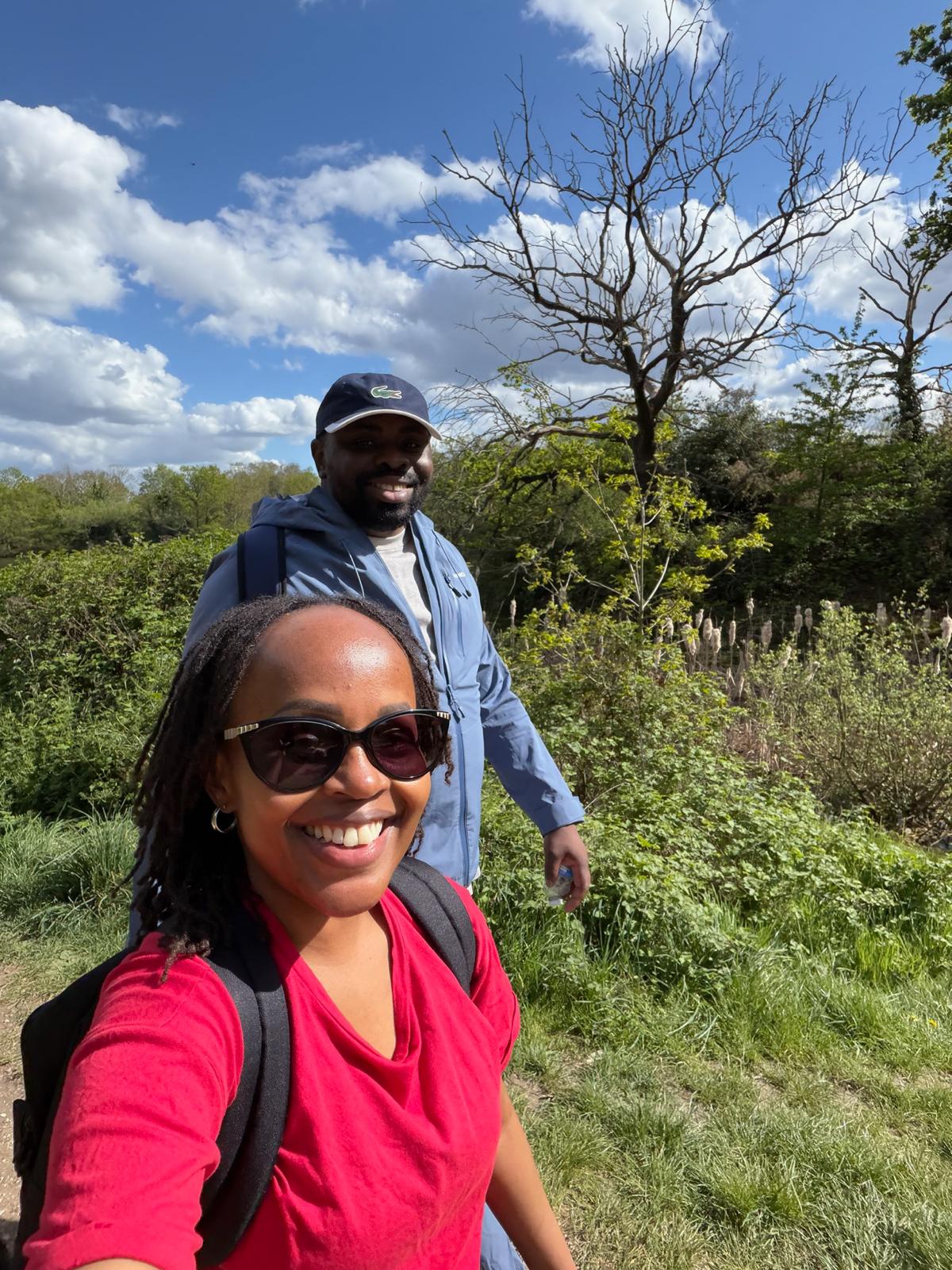 A moment from Leo and Njoki’s journey together